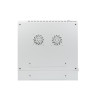 RACKOVÁ SKŘÍŇ 19" DVOUDÍLNÁ NÁSTĚNNÁ 12U/600X600 (FLAT PACK) ŠEDÁ