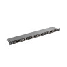 PATCH PANEL 24 PORTŮ 0,5U 19" CAT.5E FTP STÍNĚNÝ ČERNÝ