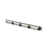 PATCH PANEL 24 PORTŮ 1U 19" CAT.5E UTP ČERNÝ