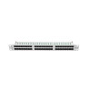 PATCH PANEL 48 PORTŮ 1U 19" CAT.5E UTP ŠEDÝ