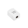 KRABICE PRO POVRCHOVOU MONTÁŽ CAT.5E FTP STÍNĚNÁ 1X RJ45 BÍLÁ