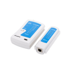 SÍŤOVÝ LAN TESTER RJ45, RJ12, RJ11, KOAXIÁLNÍ KABEL