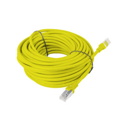 PATCHCORD CAT.5E UTP 15M ŽLUTÝ