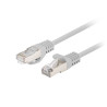PATCHCORD CAT.5E FTP 0,25M ŠEDÝ