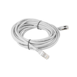 PATCHCORD CAT.5E FTP 5M ŠEDÝ