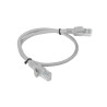 PATCHCORD CAT.6 UTP 0,5 M ŠEDÝ