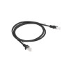 PATCHCORD CAT.5E UTP 1M BLACK