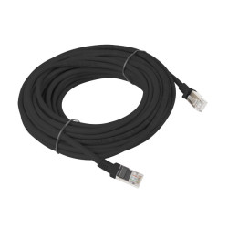 PATCHCORD CAT.5E UTP 10M BLACK