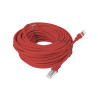 PATCHCORD CAT.5E UTP 15M ČERVENÝ