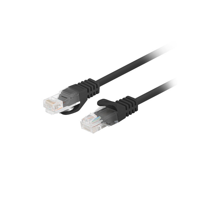 PATCHCORD CAT.6 UTP 0.25M BLACK PATCHCORD CAT.6 UTP 0.25M BLACK