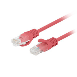 PATCHCORD CAT.6 UTP 0,25M ČERVENÝ