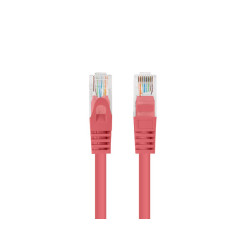 PATCHCORD CAT.6 UTP 0,25M ČERVENÝ