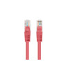 PATCHCORD CAT.6 UTP 0,25M ČERVENÝ