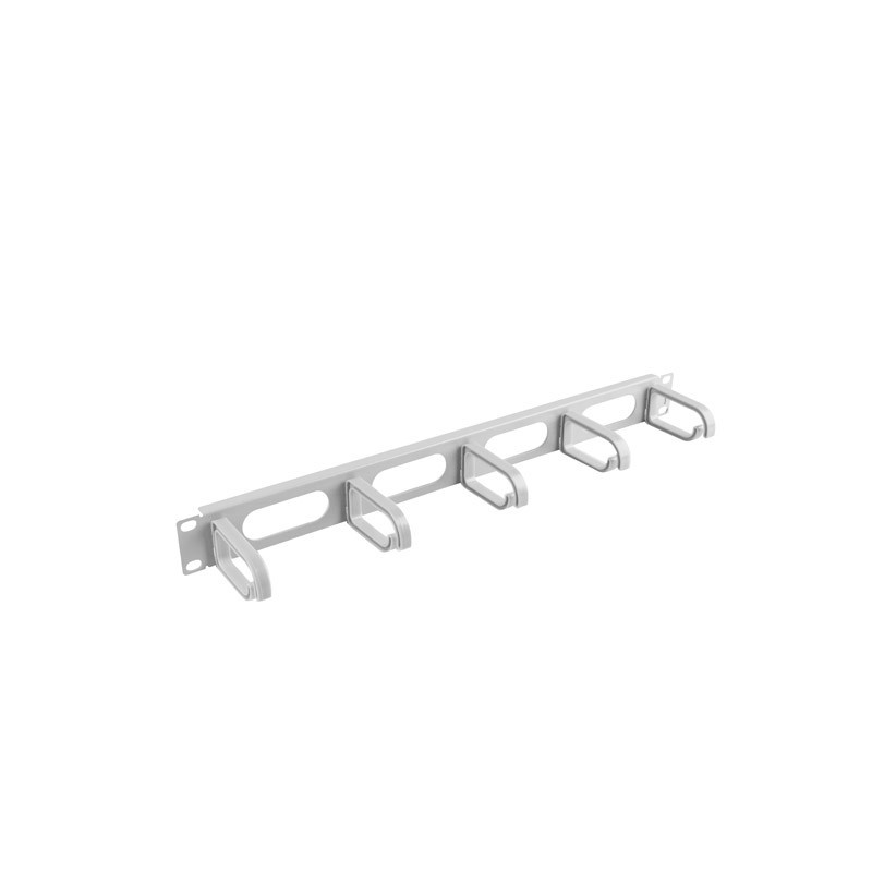 19" PANEL PRO SPRÁVU KABELŮ 5 KROUŽKŮ - TYP B 1U ŠEDÝ 19" PANEL PRO SPRÁVU KABELŮ 5 KROUŽKŮ - TYP B 1U ŠEDÝ