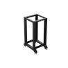 OTEVŘENÝ RACK 22U 600X800 ČERNÝ  V2