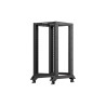 OTEVŘENÝ RACK 22U 600X800 ČERNÝ  V2