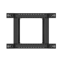 OTEVŘENÝ RACK 22U 600X800 ČERNÝ  V2