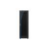 19" VOLNĚ STOJÍCÍ RACKOVÁ SKŘÍŇ 37U/600X800 (FLAT PACK) S PROSKLENÝMI DVEŘMI LCD ČERNÁ 