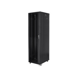 RACKOVÁ SKŘÍŇ 19" VOLNĚ STOJÍCÍ 37U/800X800 (FLAT PACK) ČERNÁ
