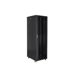 RACKOVÁ SKŘÍŇ 19" VOLNĚ STOJÍCÍ 42U/800X800 (FLAT PACK) ČERNÁ