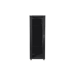 RACKOVÁ SKŘÍŇ 19" VOLNĚ STOJÍCÍ 47U/800X800 (FLAT PACK) ČERNÁ