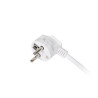NAPÁJECÍ LIŠTA  3M 3X FRANCOUZSKÉ ZÁSUVKY KVALITNÍ MĚDĚNÝ KABEL BÍLÝ