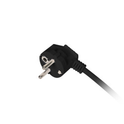 NAPÁJECÍ LIŠTA  3M 5X FRANCOUZSKÉ ZÁSUVKY KVALITNÍ MĚDĚNÝ KABEL ČERNÝ