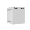 RACKOVÁ SKŘÍŇ 10" NÁSTĚNNÁ 6U/280X310 (FLAT PACK) S PROSKLENÝMI DVEŘMI ŠEDÁ