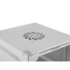 RACKOVÁ SKŘÍŇ 10" NÁSTĚNNÁ 9U/280X310 (FLAT PACK) S PROSKLENÝMI DVEŘMI ŠEDÁ