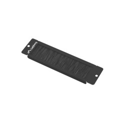 10" KARTÁČOVÝ PANEL PRO VSTUP KABELŮ ČERNÝ  AK-1104-B