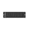 10" KARTÁČOVÝ PANEL PRO VSTUP KABELŮ ČERNÝ  AK-1104-B