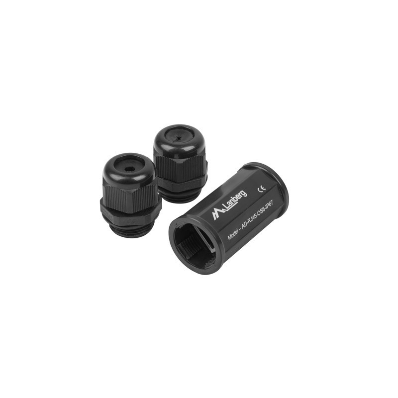 RJ45 ŘADOVÁ SPOJKA CAT.6 FTP VODOTĚSNÁ IP67 RJ45 ŘADOVÁ SPOJKA CAT.6 FTP VODOTĚSNÁ IP67
