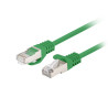 PATCHCORD CAT.6 FTP 0,25M ZELENÝ