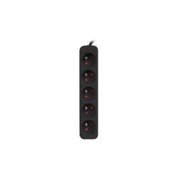 NAPÁJECÍ LIŠTA  1M 5X ZÁSUVKY PRO SYSTÉM UPS