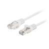 PATCHCORD CAT.6 FTP 0,25M BÍLÝ
