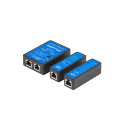 SÍŤOVÝ LAN TESTER POE, RJ45, RJ11, KOAXIÁLNÍ KABEL
