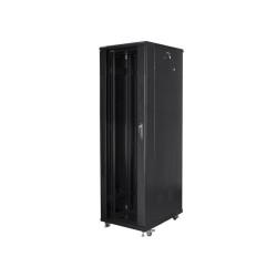 19" VOLNĚ STOJÍCÍ RACKOVÁ SKŘÍŇ 42U/600X1000 (FLAT PACK) ČERNÁ