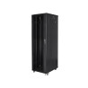 19" VOLNĚ STOJÍCÍ RACKOVÁ SKŘÍŇ 42U/600X1000 (FLAT PACK) ČERNÁ