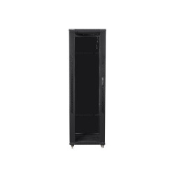 19" VOLNĚ STOJÍCÍ RACKOVÁ SKŘÍŇ 42U/600X1000 (FLAT PACK) ČERNÁ