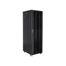 19" VOLNĚ STOJÍCÍ RACKOVÁ SKŘÍŇ 42U/600X1000 (FLAT PACK) ČERNÁ