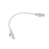 PATCHCORD CAT.6 UTP 0,25M ŠEDÝ   10-PACK