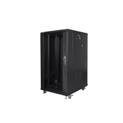 19" VOLNĚ STOJÍCÍ RACKOVÁ SKŘÍŇ 22U/600X800 (FLAT PACK) ČERNÁ  (FLAT PACK)