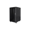 19" VOLNĚ STOJÍCÍ RACKOVÁ SKŘÍŇ 22U/600X800 (FLAT PACK) ČERNÁ  (FLAT PACK)