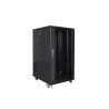 19" VOLNĚ STOJÍCÍ RACKOVÁ SKŘÍŇ 22U/600X800 (FLAT PACK) ČERNÁ  (FLAT PACK)