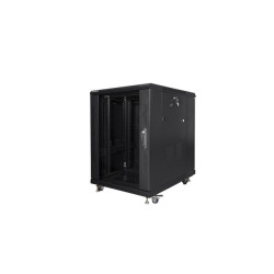 RACKOVÁ SKŘÍŇ 19" VOLNĚ STOJÍCÍ 15U/600X800 (FLAT PACK) ČERNÁ  (FLAT PACK)