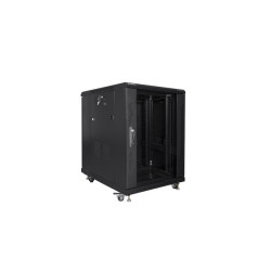 RACKOVÁ SKŘÍŇ 19" VOLNĚ STOJÍCÍ 15U/600X800 (FLAT PACK) ČERNÁ  (FLAT PACK)