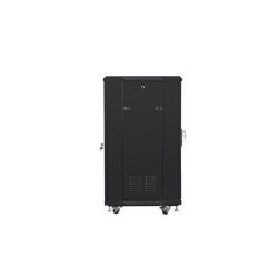 19" VOLNĚ STOJÍCÍ RACKOVÁ SKŘÍŇ 22U/600X600 (FLAT PACK) ČERNÁ  (FLAT PACK)