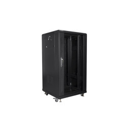 19" VOLNĚ STOJÍCÍ RACKOVÁ SKŘÍŇ 22U/600X600 (FLAT PACK) ČERNÁ  (FLAT PACK)