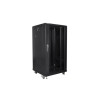 19" VOLNĚ STOJÍCÍ RACKOVÁ SKŘÍŇ 22U/600X600 (FLAT PACK) ČERNÁ  (FLAT PACK)
