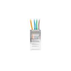 RJ45 CAT.5E UTP KONEKTOR 8P8C PRŮCHOZÍ TYP (20KS)